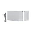 Versare EverPanel L-Shaped Wall Kit w/ Door 12'3"x10'6"x7'h 53006015
